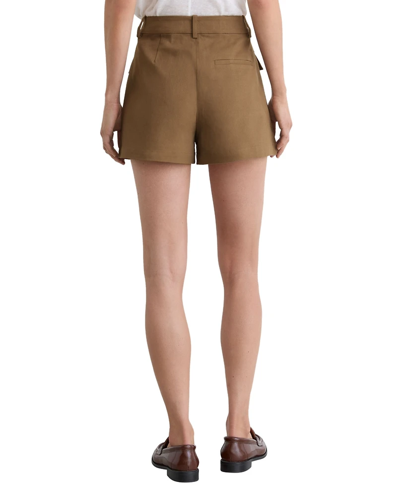 Reiss Women's Britt Cotton Blend Shorts