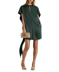 Reiss Women's Alice Cape Detail Mini Dress