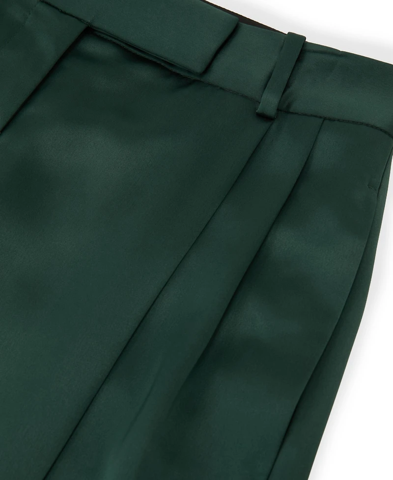 Reiss Women's Zadie Wide Leg Satin Pants