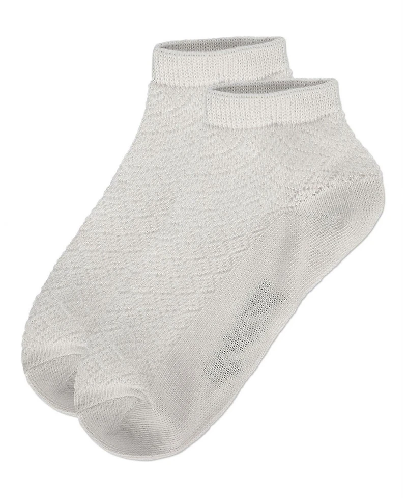 MeMoi Baby Girls Diamond Sheer Anklet Socks