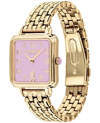 Coach Women's Cass Gold-Tone Stainless Steel Bracelet Watch 28mm