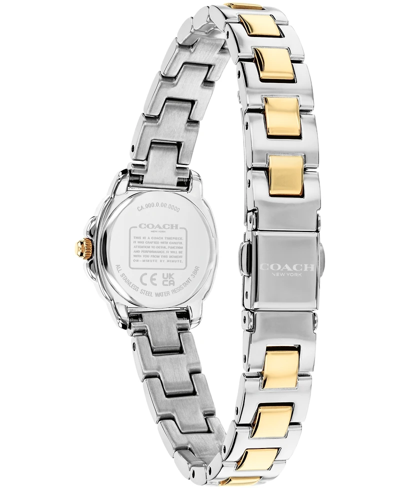 Coach Women's Kitt Two-Tone Stainless Steel Bracelet Watch 21mm