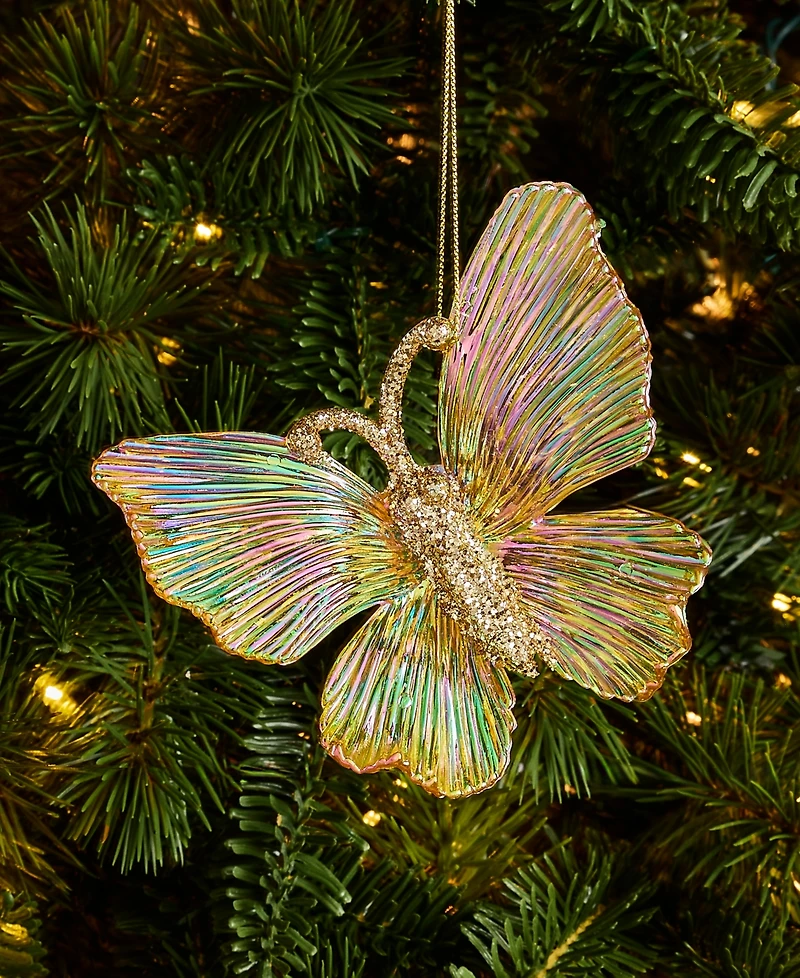 Holiday Lane Enchanted Forest Butterfly Ornament, Macy's Exclusive