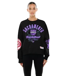 New Era Women's Black Sacramento Kings 2025/26 City Edition Sweatshirt