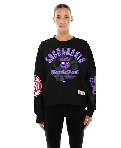 New Era Women's Black Sacramento Kings 2025/26 City Edition Sweatshirt