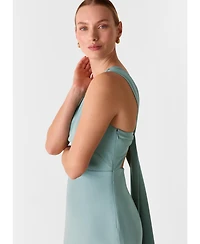 Whistles Women's Tie Back Maxi Dress