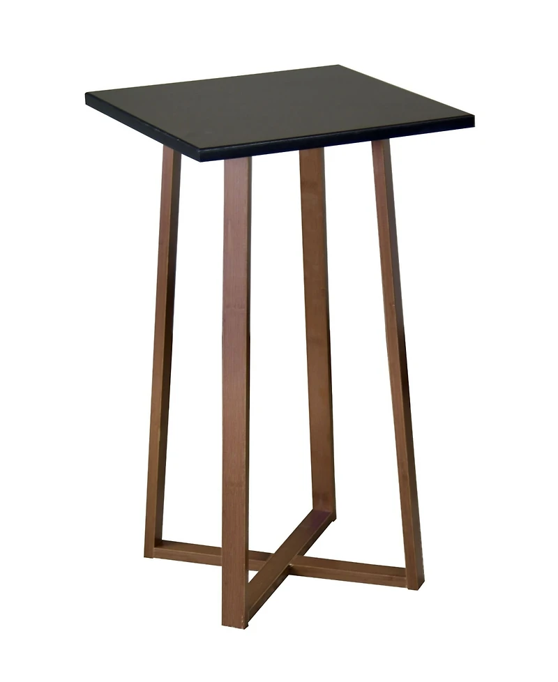 Fairway Avenue Home 23.4" Bamboo Wood Square Plant Table