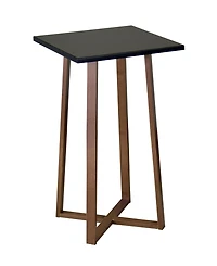 Fairway Avenue Home 23.4" Bamboo Wood Square Plant Table