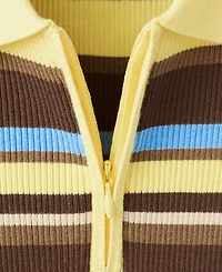 Mango Women's Striped Rib Sweater