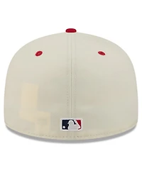 New Era Men's Cream/Red St. Louis Cardinals Usa 250 Fourth of July 59FIFTY Fitted Hat
