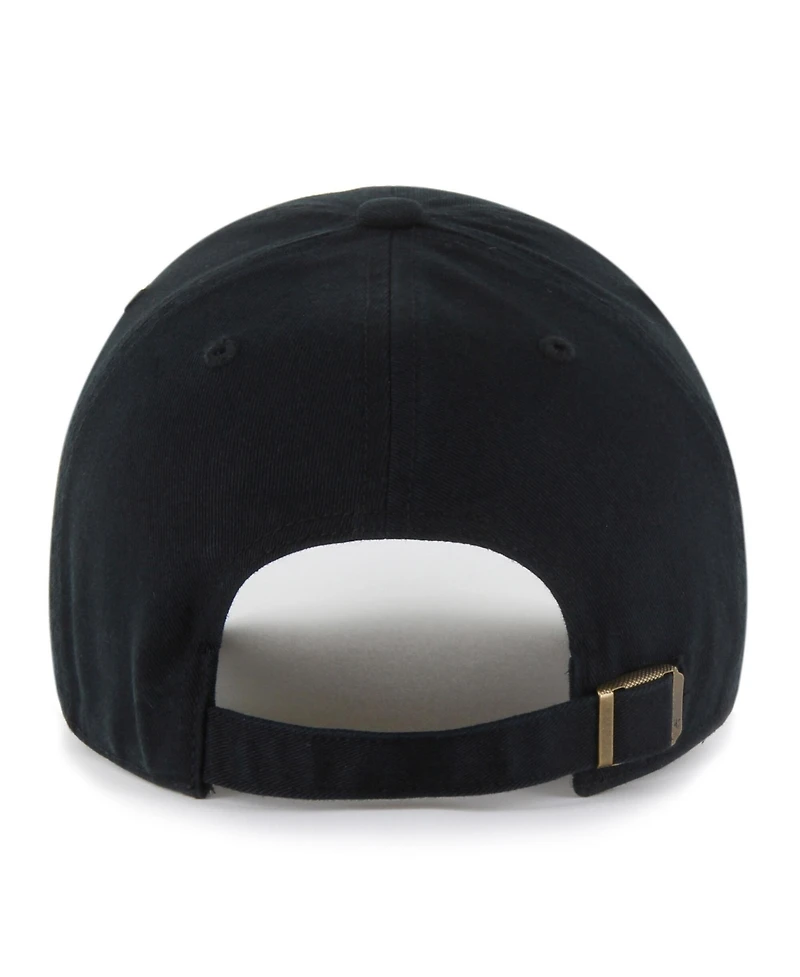 '47 Brand Men's Black New York Knicks Clean Up Adjustable Hat
