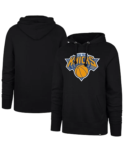 Profile Men's Black New York Knicks Big & Tall Headline Hoodie