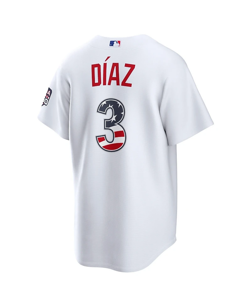 Nike Men's Edwin Diaz White Los Angeles Dodgers Usa 250 Fourth of July Stadium Jersey