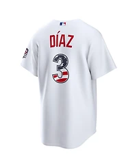 Nike Men's Edwin Diaz White Los Angeles Dodgers Usa 250 Fourth of July Stadium Jersey