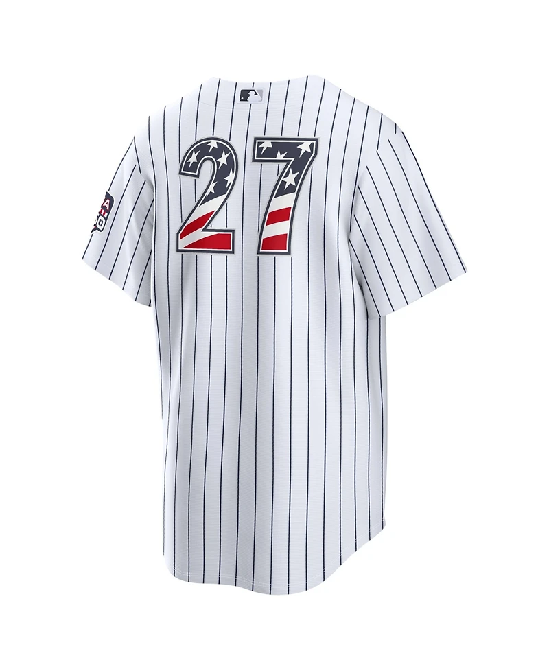 Nike Men's Giancarlo Stanton White New York Yankees Usa 250 Fourth of July Stadium Jersey