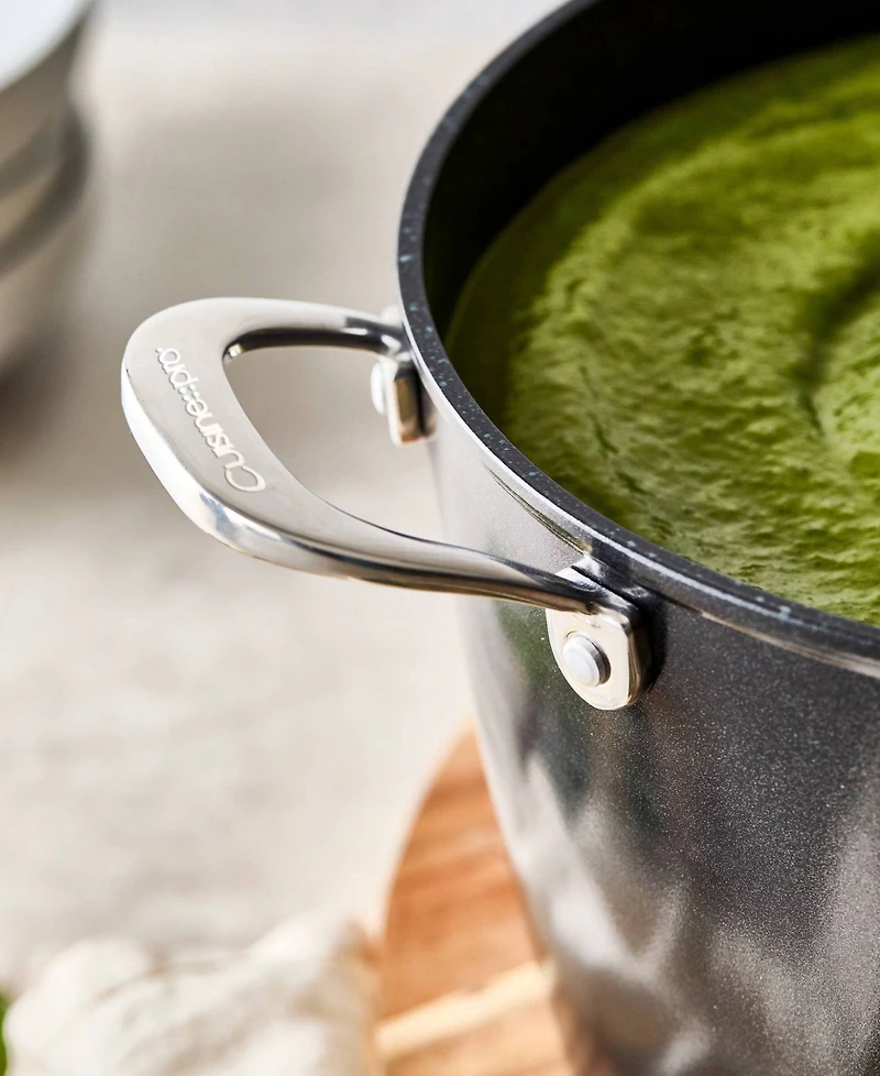 Cuisine::pro Green Stone Aluminum 8.5-Quart Stockpot with lid