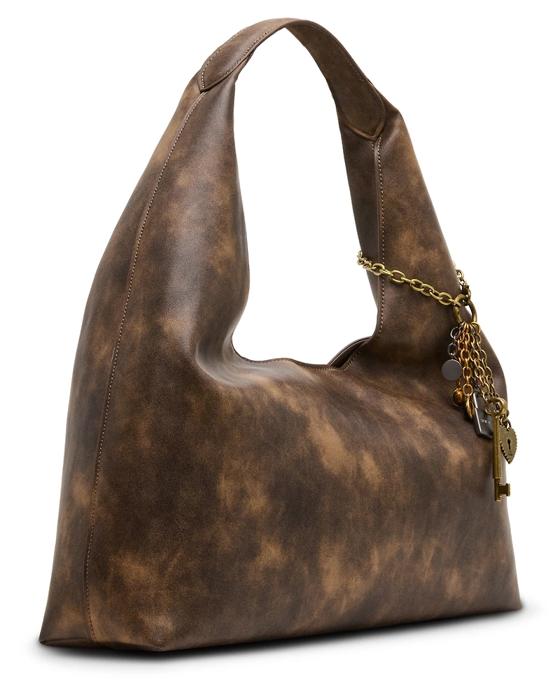 Steve Madden Auraa Slouchy Magnetic Large Shoulder Handbag