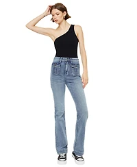 KanCan Women's Carrie High Rise Vintage Bootcut Jeans