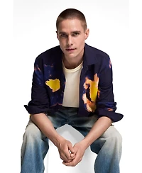 Desigual Men's Long-sleeved floral shirt