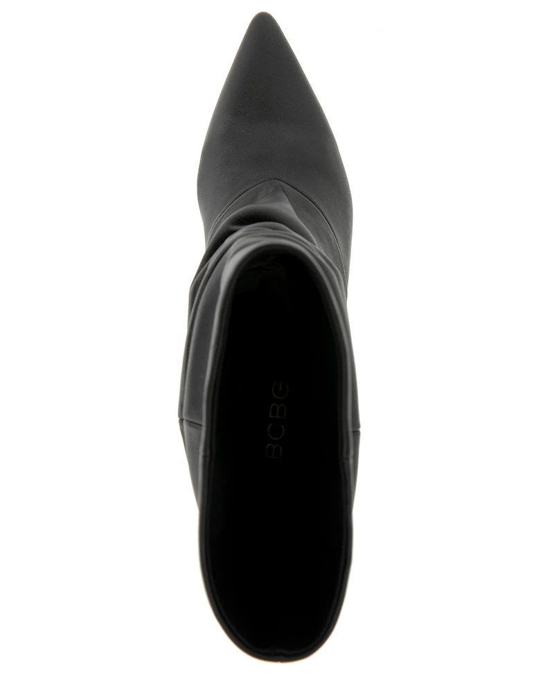 Bcbg Women's Dinay Slouch Leather Bootie