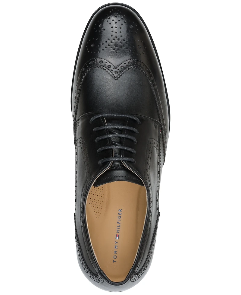 Tommy Hilfiger Men's Cracken Wingtip Oxford Dress Shoes