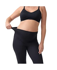 Ingrid + Isabel Maternity Flare/Contour Active Legging Bundle 2-Pack