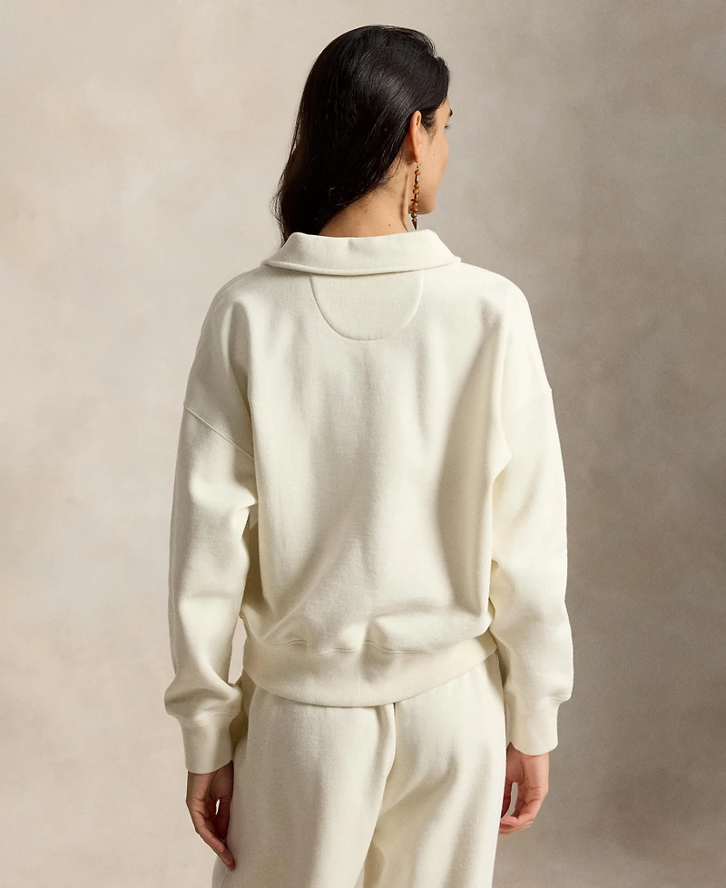 Polo Ralph Lauren Women's Varsity Quarter-Zip Sweatshirt