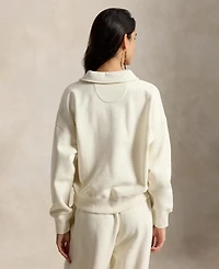 Polo Ralph Lauren Women's Varsity Quarter-Zip Sweatshirt