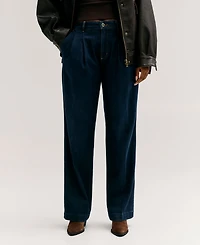 Guess Women's Denim Palazzo Wide-Leg Pants