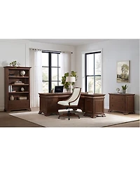 Nelman 30.5" Wood L-Shaped Desk