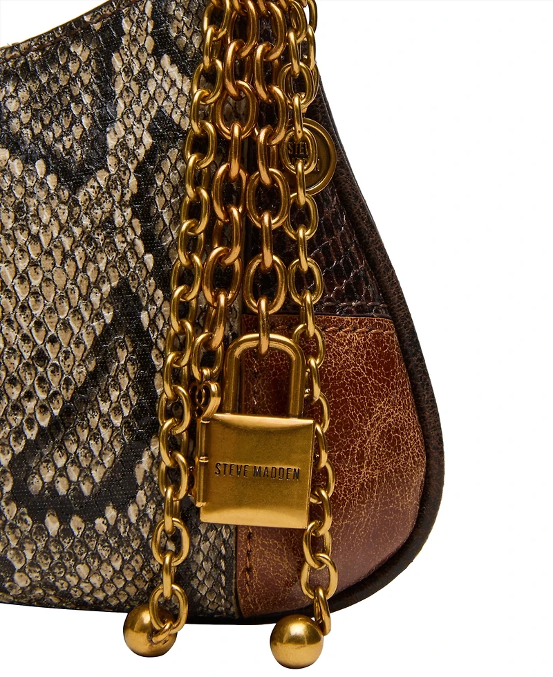 Steve Madden Irina Charm Accent Small Shoulder Handbag