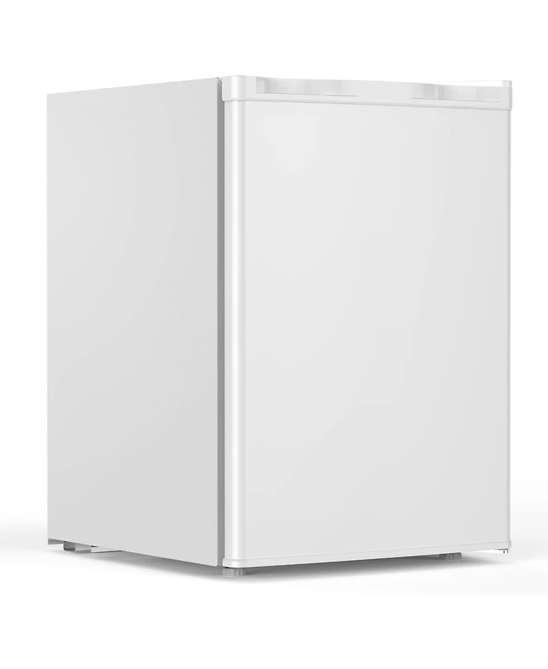Cowsar 2.6 Cubic. Feet Mini Fridge with Freezer, Adjustable Temp