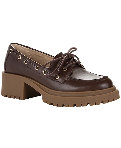 Wild Pair Women's Theraa Lug Sole Block Heel Loafers, Macy's Exclusive