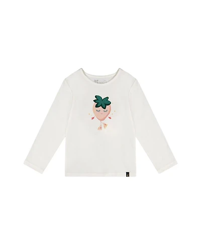 Deux par Toddler Girl's (2T-5T) Long Sleeve Cotton Strawberry T-Shirt