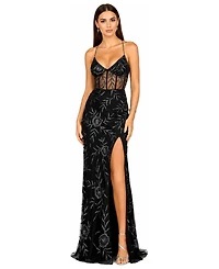 Lara Women's Corset Dress with Straps