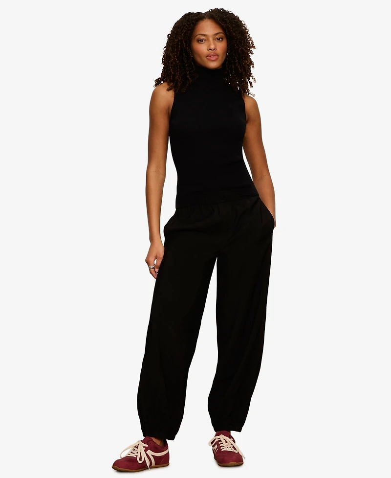 Sanctuary Petite Micro Wide-Leg Balloon Pants