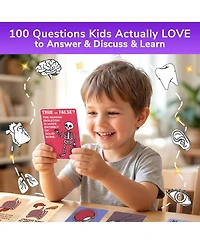 Quokka Trivia Games for Kids - Fun Card Game Family Night Educational Cards Kids, and Adults