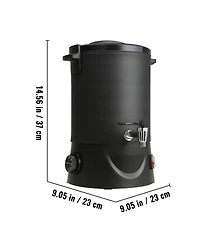Yobtop Wax Melter - 6.5L Electric Wax Melting Pot, Easy Pour Spout, 9-Level Temp Control, for Candle Soap Cream Making, Home or Business