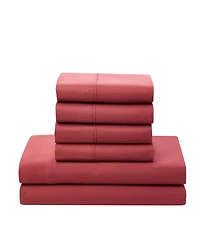 Sweet Home Collection Down Alternative Microfiber 7-Piece Comforter Set, Twin/Twin Xl