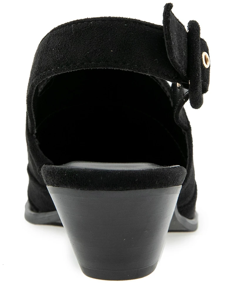 Kensie Women's Ethan Western Mule