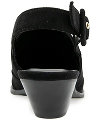 Kensie Women's Ethan Western Mule
