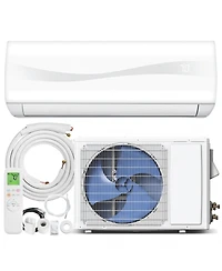 12000 Btu 17 SEER2 208-230V Ductless Mini Split Air Conditioner with Heat Pump