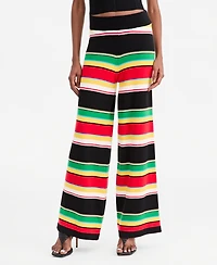 Theophilio X Macy's Women's Striped High-Waisted Wide-Leg Pants, Exclusive