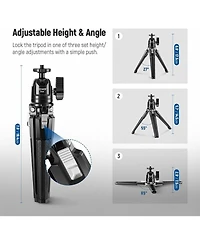 Neewer TP29 Camera Tripod with 4 Inch, 3 kg