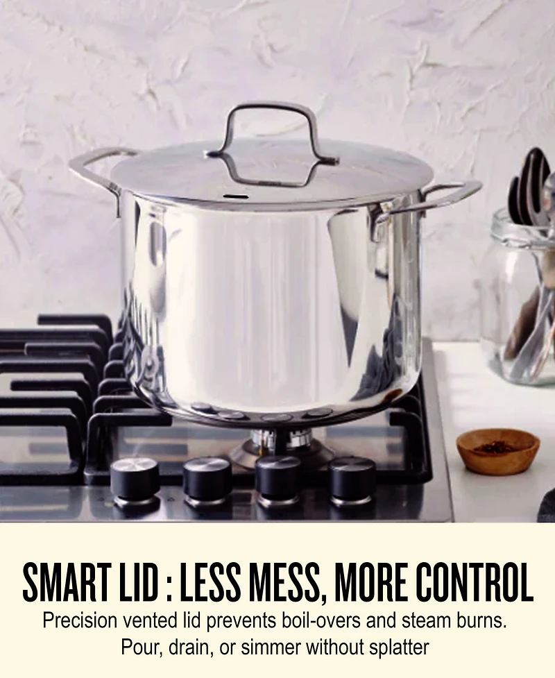 Alva Maestro 9pc Stainless Steel Cookware Set