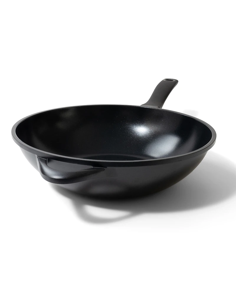 Alva Energy 12" Ceramic Nonstick Wok – Pfas-Free, Non-Toxic Cookware