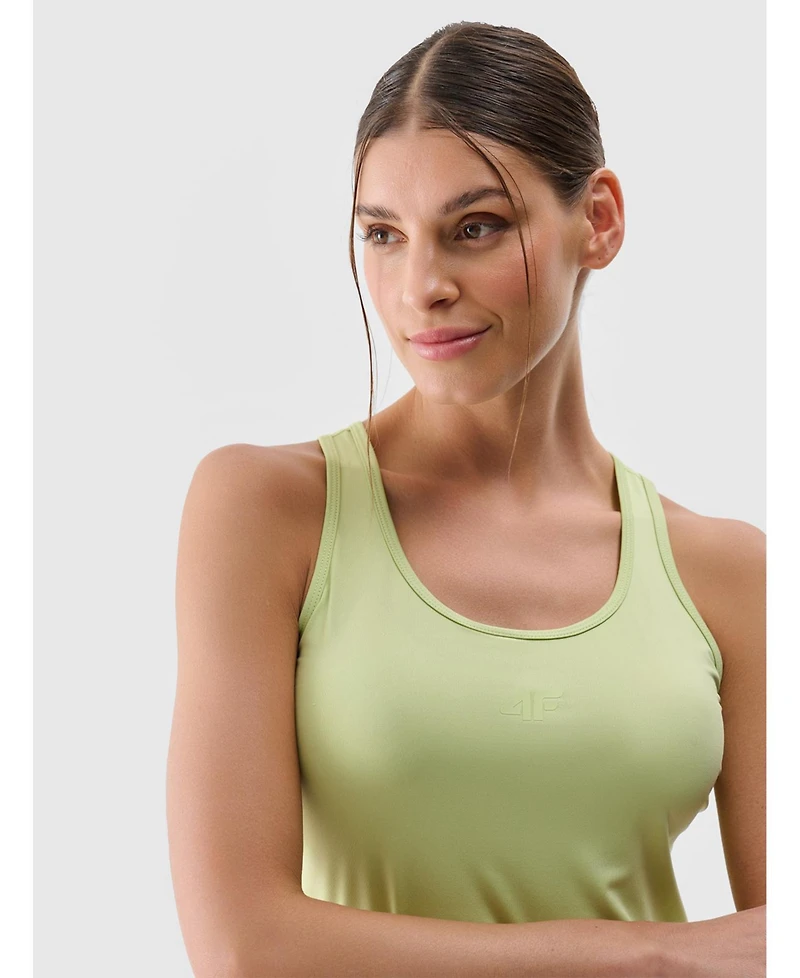4F Women's Slim-Fit Quick-Drying Training Top