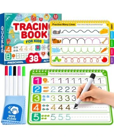 Quokka Tracing Books for Kids Ages 3-5 - Dry Erase Activity Books for Kids Ages 3-5