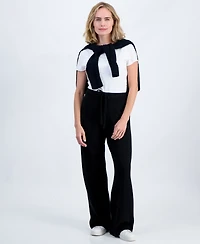 Style & Co Petite Luxsoft Wide-Leg Pull-On Pants, Macy's Exclusive