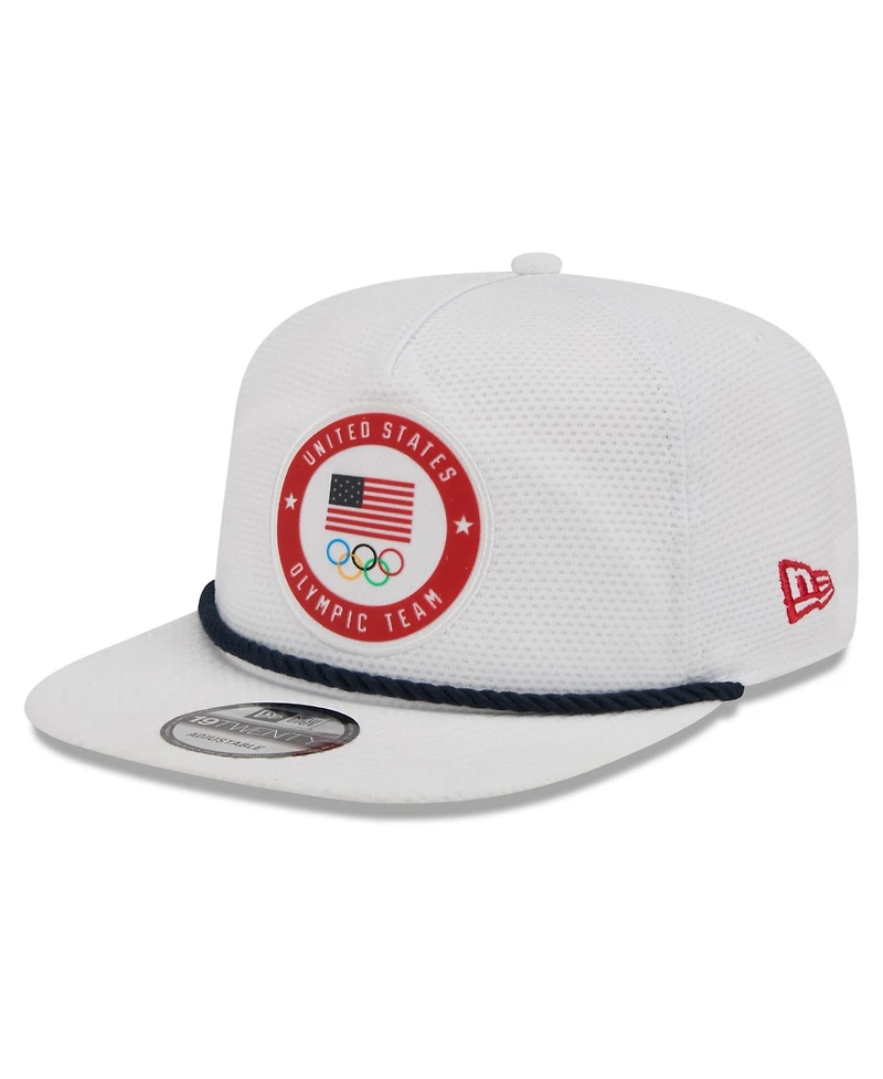 New Era Men's White Core 19TWENTY Adjustable Hat